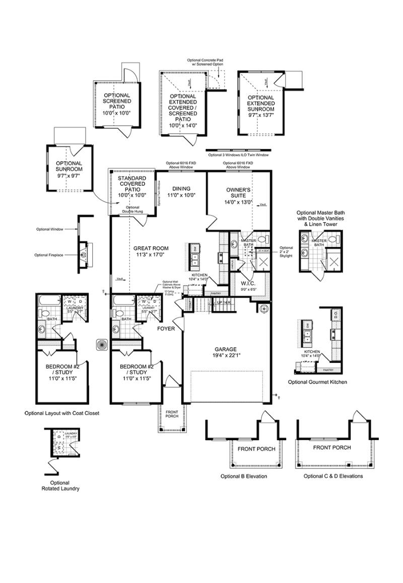 New Ranch House Plans in Acworth GA The Kelly Grace